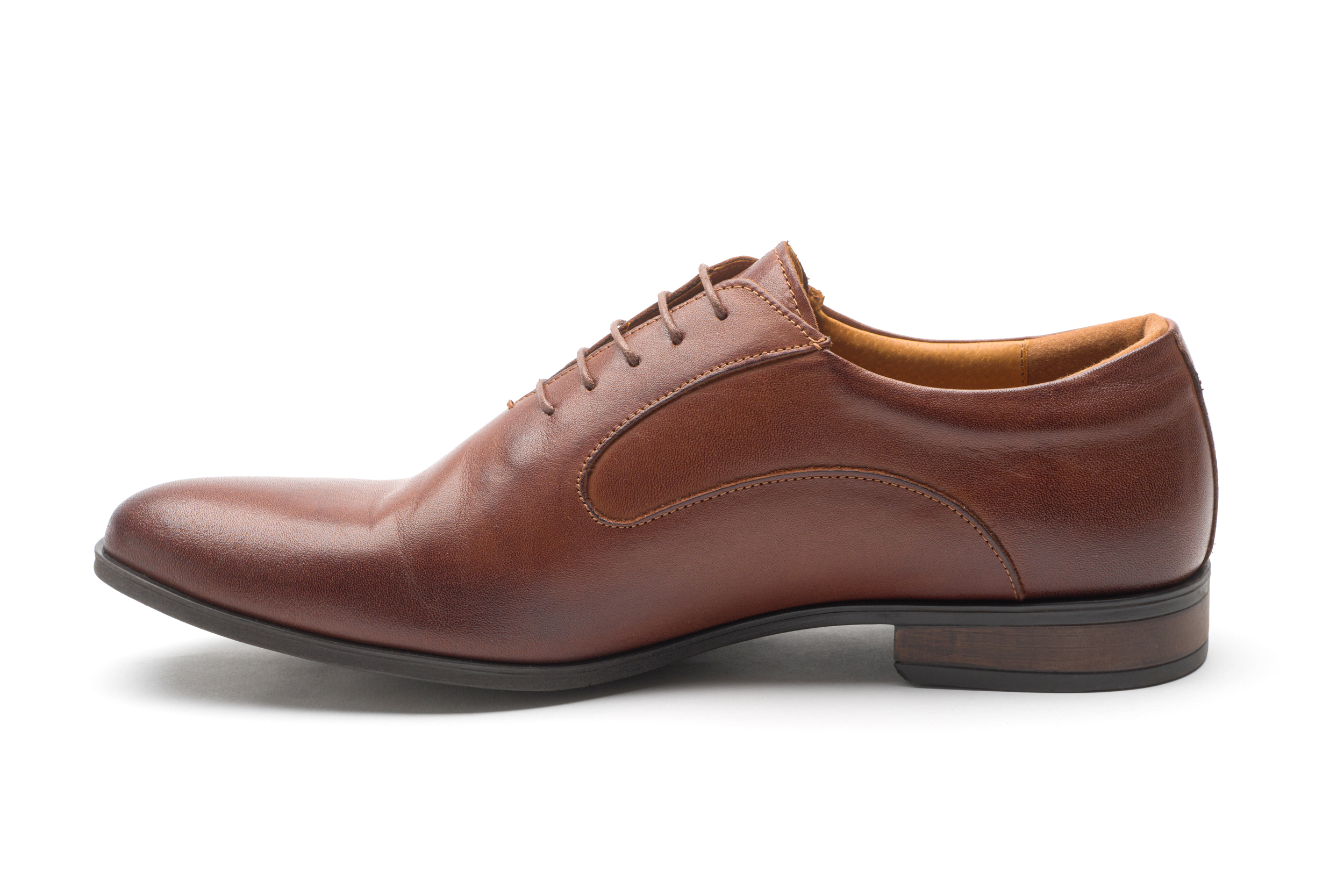 Buty skórzane typu Oxford (731/E) - obrazek 3