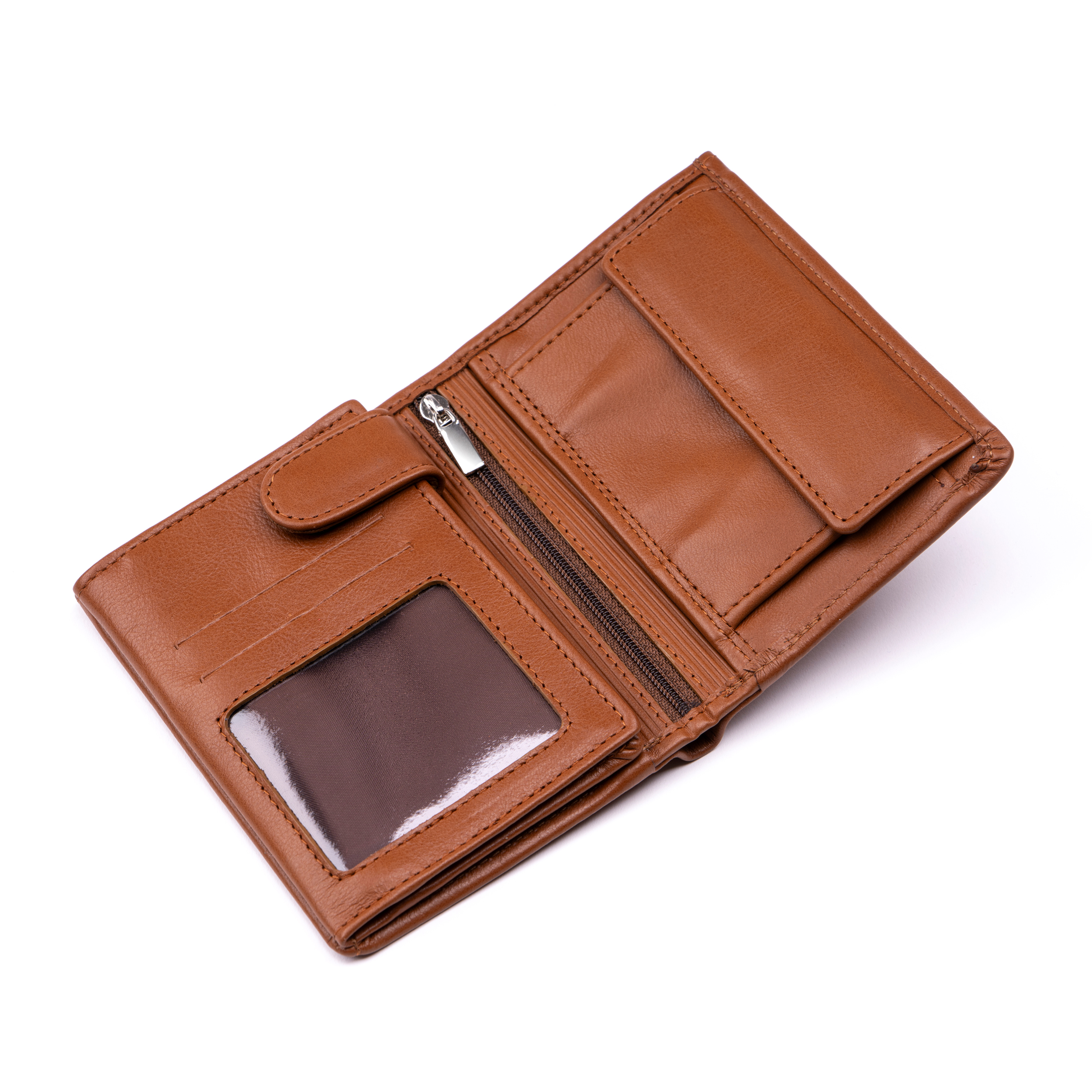 Portfel skórzany camel (P40/A) - obrazek 3